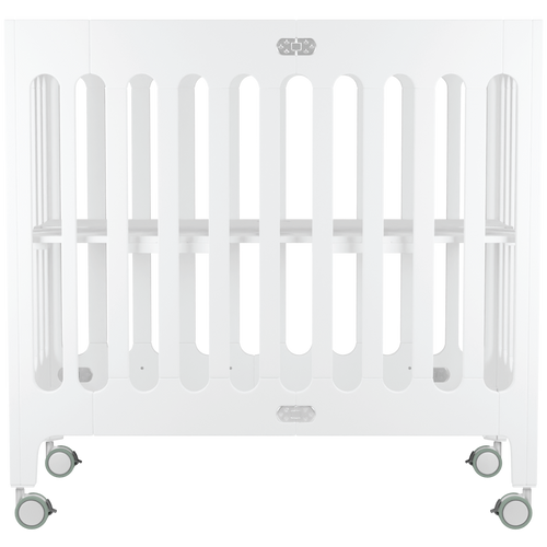 alma mini solid wood crib + mattress