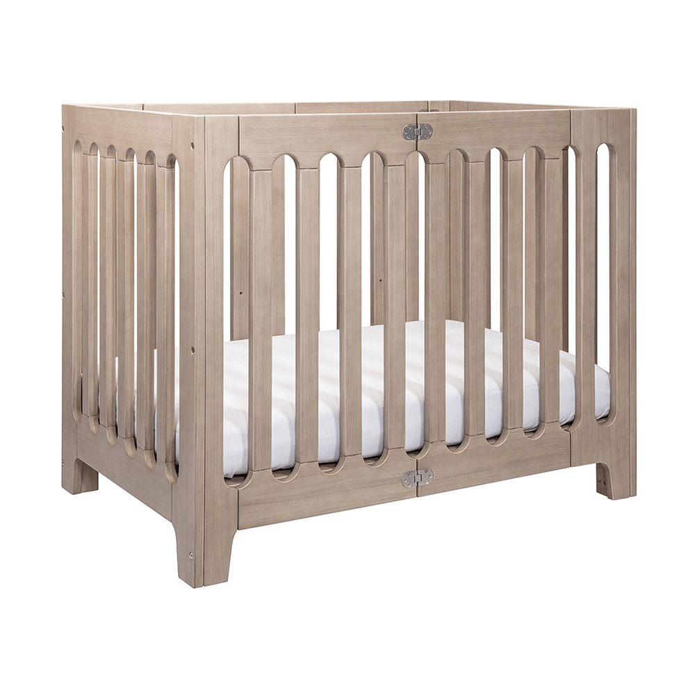 alma grow solid wood crib + mattress
