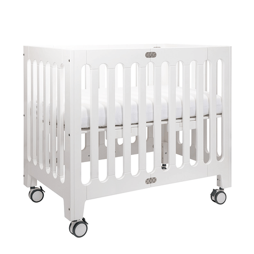 alma grow solid wood crib + mattress
