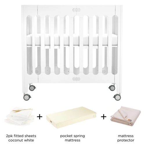 alma mini crib bundle