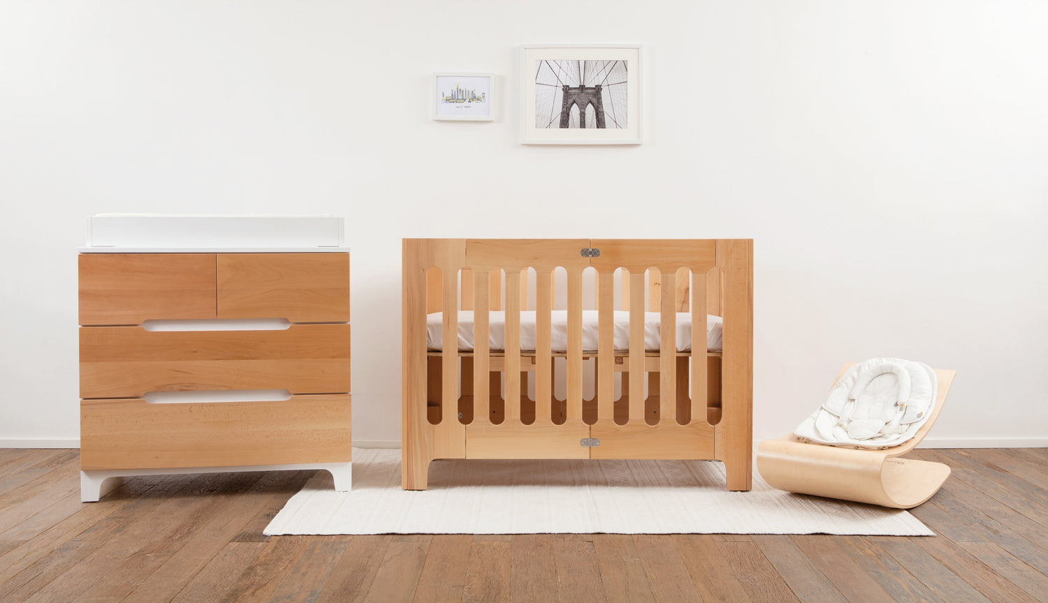 cribs and dressers