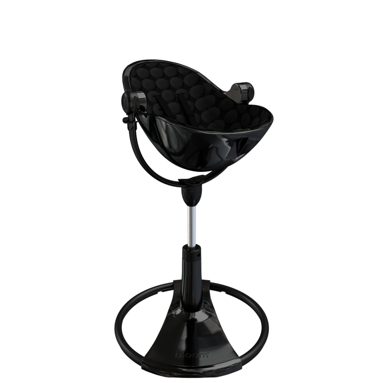 noir / midnight black cotton seat pods | variant=noir / midnight black cotton seat pods, view=newborn