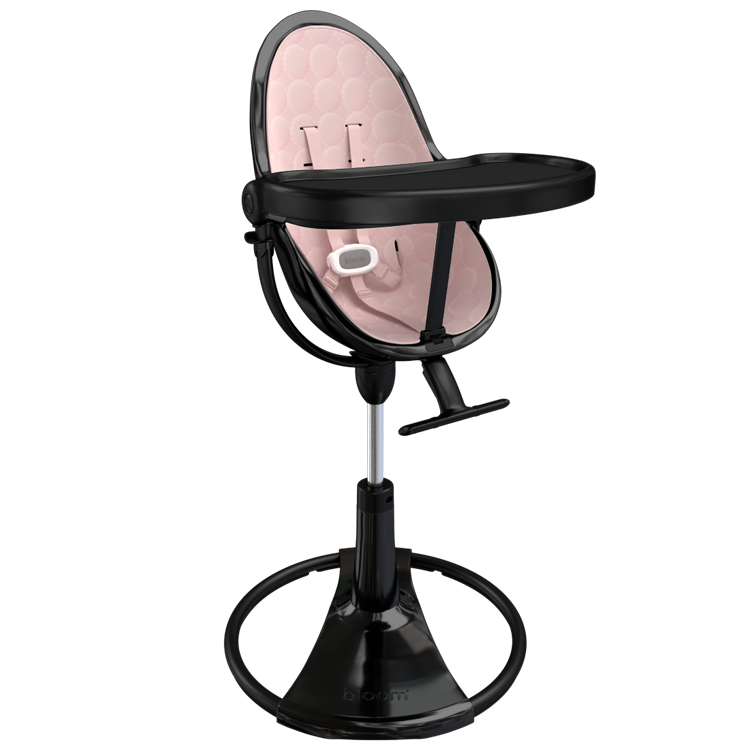 noir / blush cotton seat pods | variant=noir / blush cotton seat pods, view=highchair