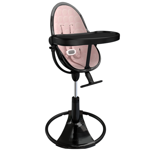 noir / blush cotton seat pods | variant=noir / blush cotton seat pods, view=highchair