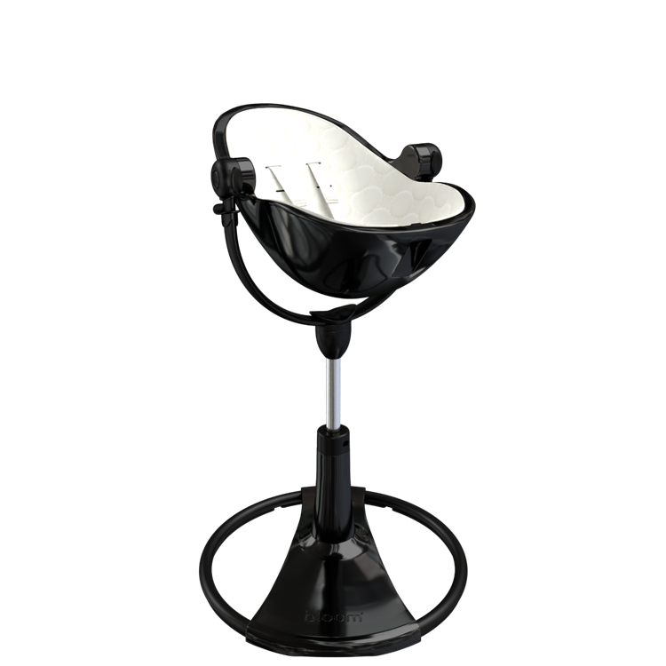 noir / coconut white cotton seat pods | variant=noir / coconut white cotton seat pods, view=newborn