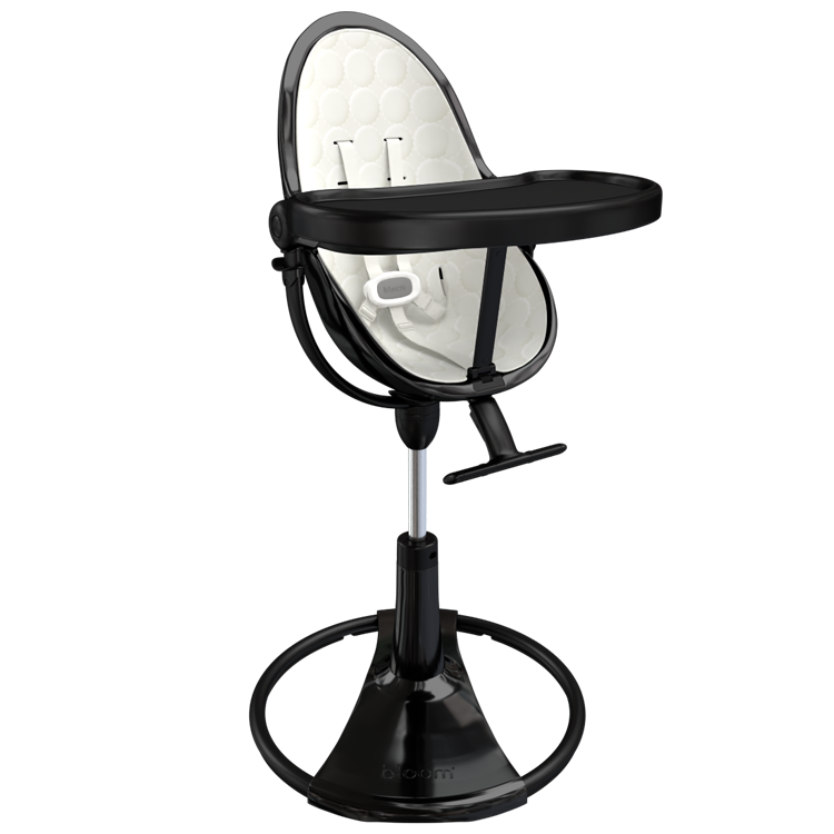 noir / coconut white cotton seat pods | variant=noir / coconut white cotton seat pods, view=highchair