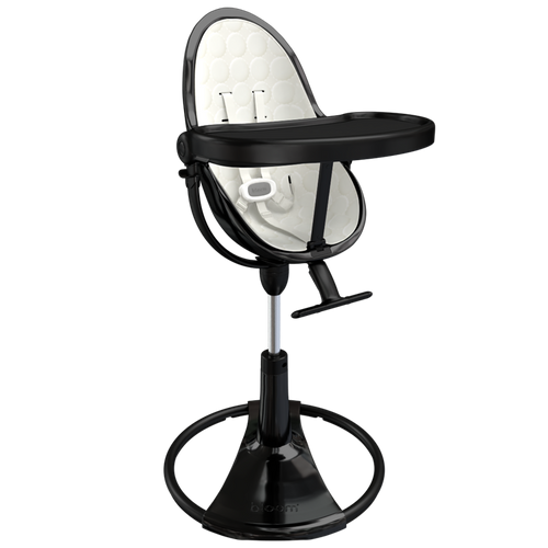 noir / coconut white cotton seat pods | variant=noir / coconut white cotton seat pods, view=highchair