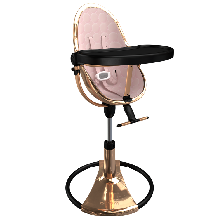 rose gold / blush cotton seat pods | variant=rose gold / blush cotton seat pods, view=highchair