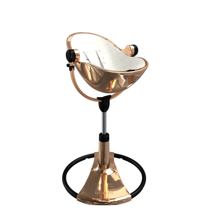 rose gold / coconut white cotton seat pods | variant=rose gold / coconut white cotton seat pods, view=newborn