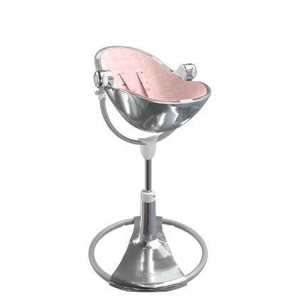 silver / blush cotton seat pods | variant=silver / blush cotton seat pods, view=newborn