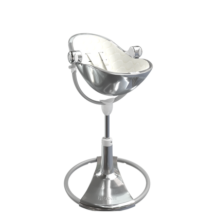 silver / coconut white cotton seat pods | variant=silver / coconut white cotton seat pods, view=newborn