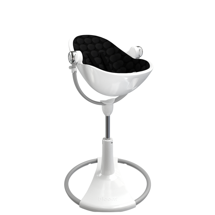 white / midnight black cotton seat pods | variant=white / midnight black cotton seat pods, view=newborn