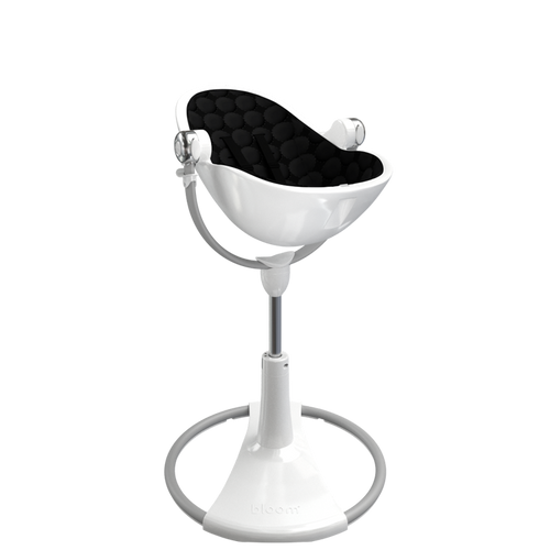 white / midnight black cotton seat pods | variant=white / midnight black cotton seat pods, view=newborn