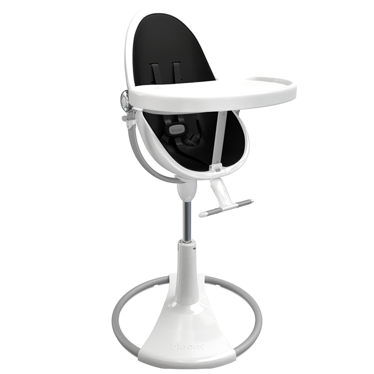 white / midnight black | variant=white / midnight black, view=highchair