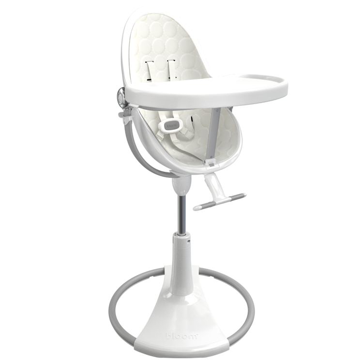 white / coconut white cotton seat pods | variant=white / coconut white cotton seat pods, view=highchair
