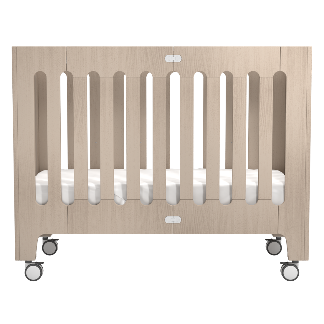 berceau en bois massif alma papa + matelas