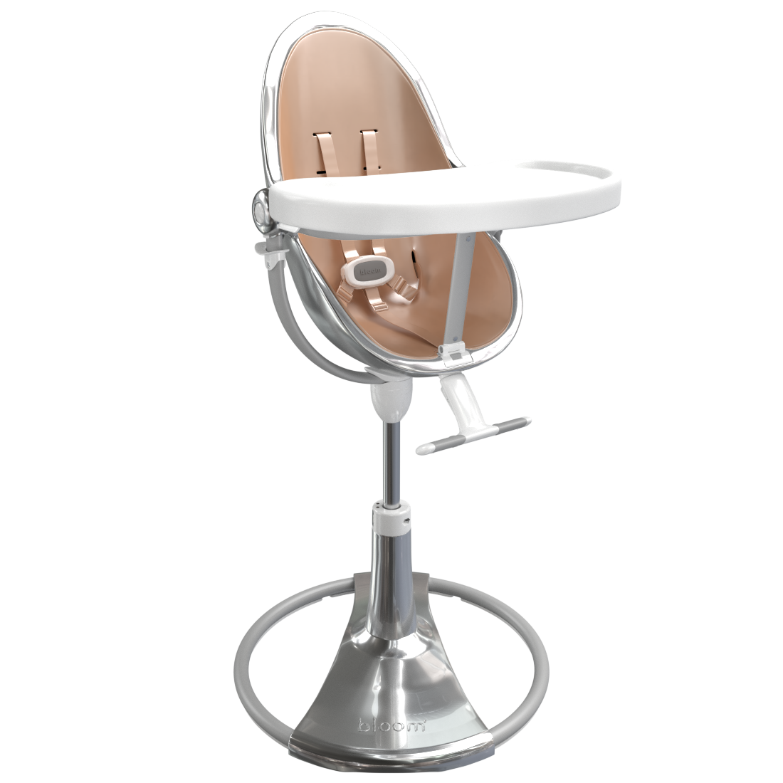 silver / rose gold | variant=silver / rose gold, view=highchair