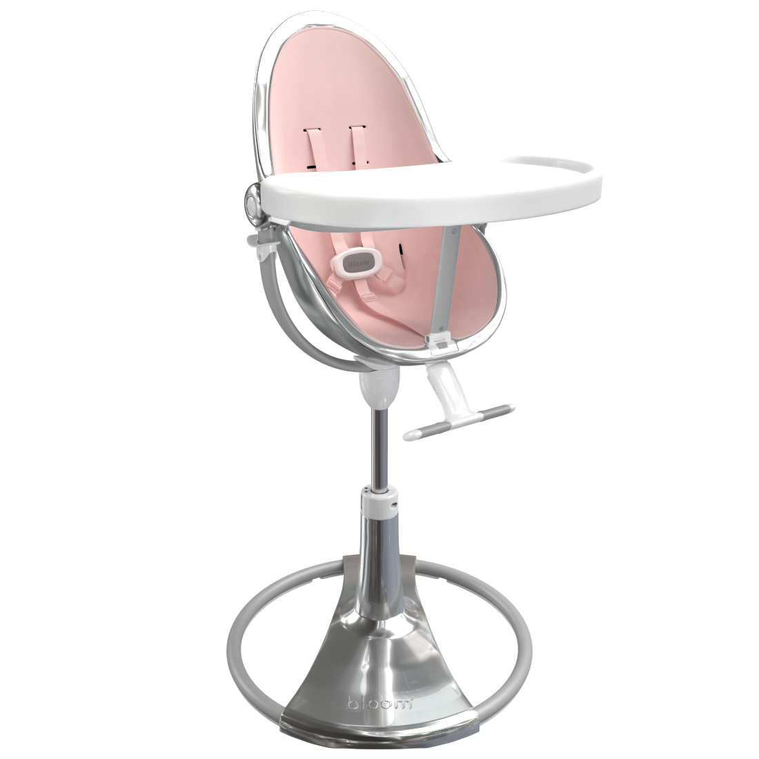 silver / rosewater | variant=silver / rosewater, view=highchair