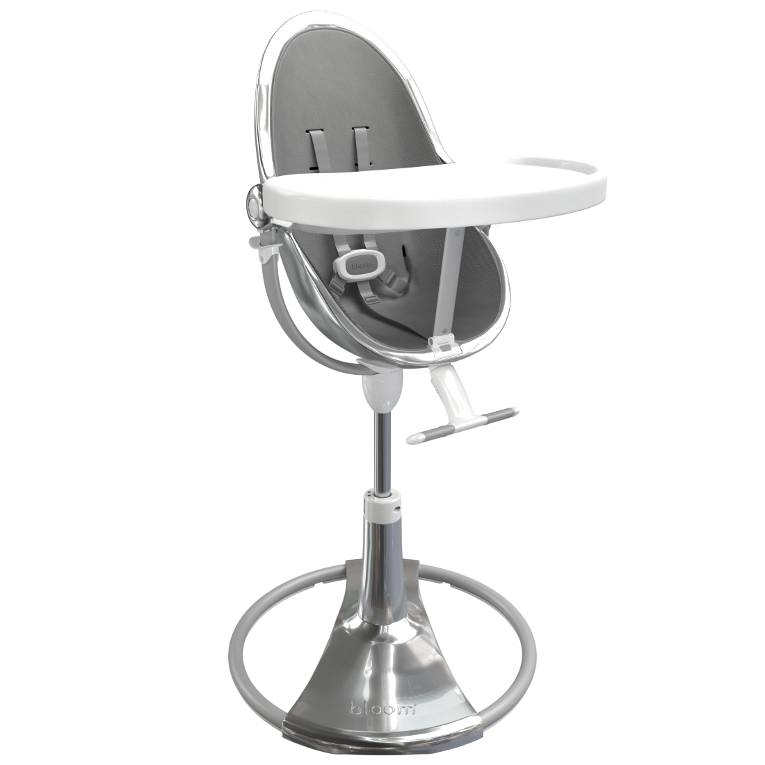 silver / snakeskin grey | variant=silver / snakeskin grey, view=highchair