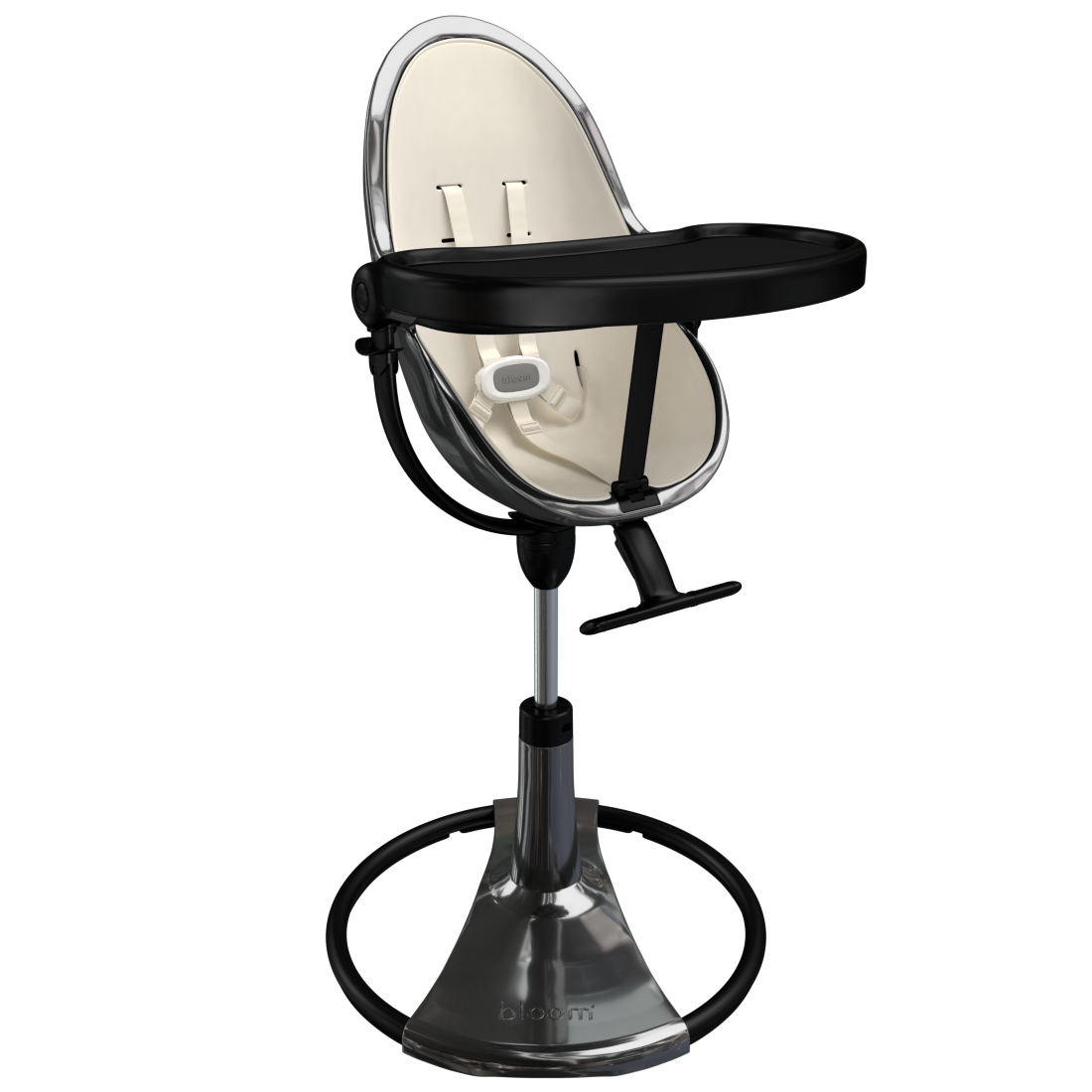 titanium / coconut white | variant=titanium / coconut white, view=highchair