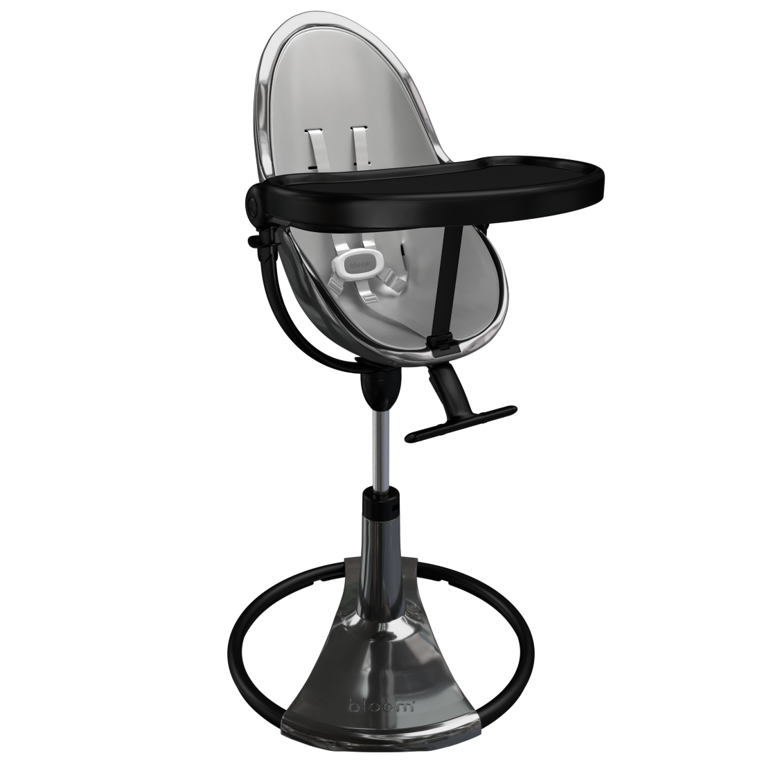 titanium / lunar silver | variant=titanium / lunar silver, view=highchair
