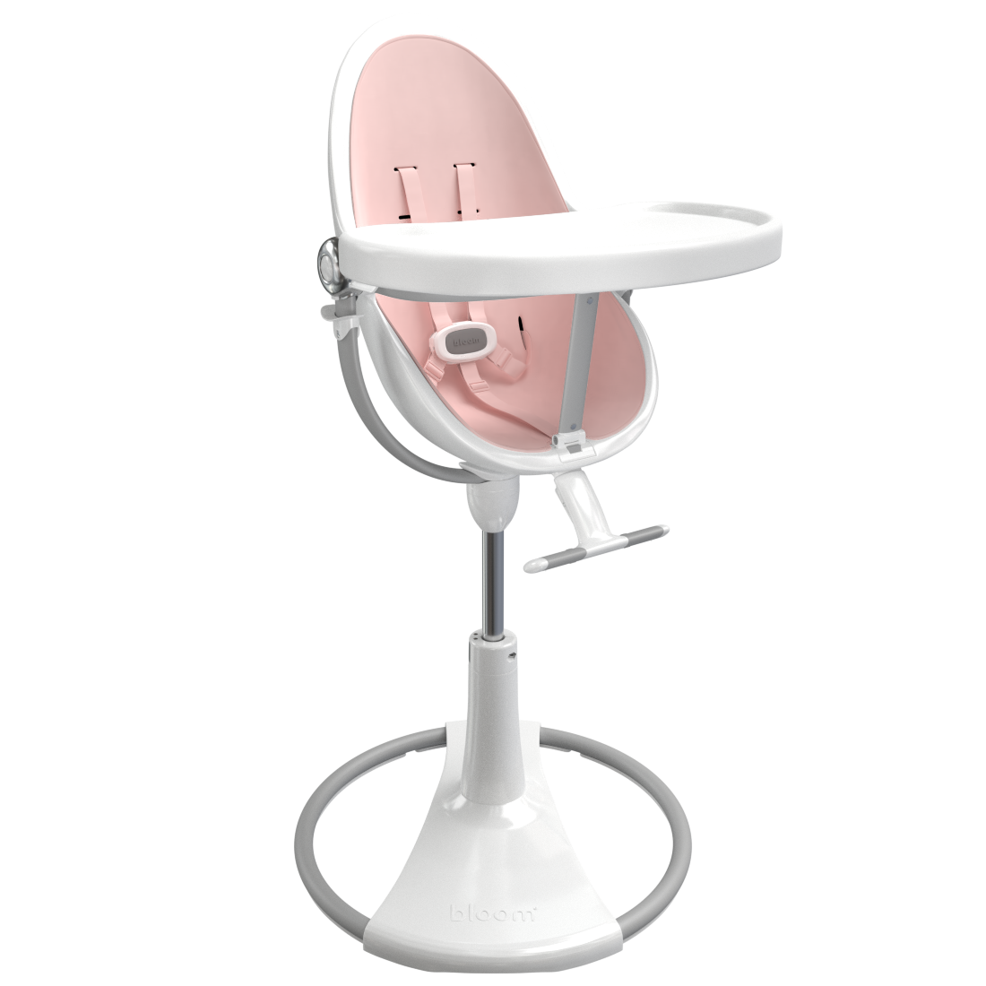 white / rosewater | variant=white / rosewater, view=highchair