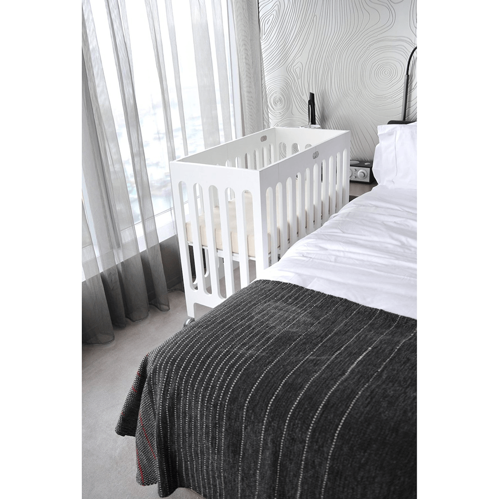 Cuna + colchón madera maciza alma mini