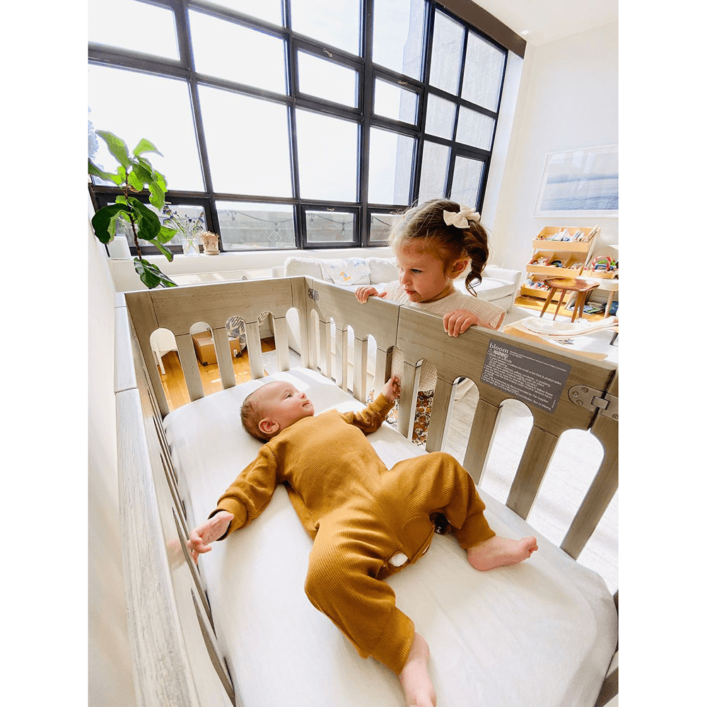alma mini solid wood crib mattress