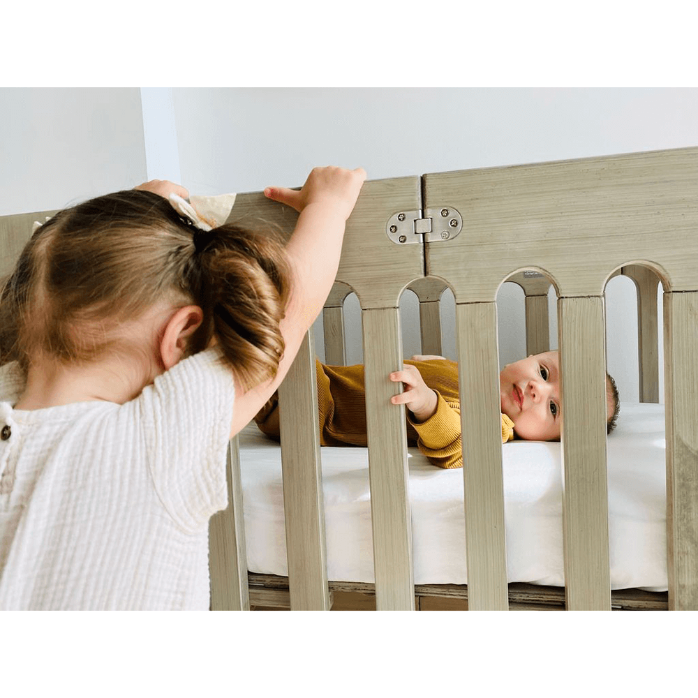 alma mini solid wood crib mattress