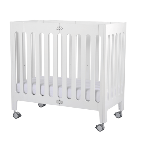 alma mini solid wood crib + mattress