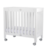 alma mini solid wood crib + mattress