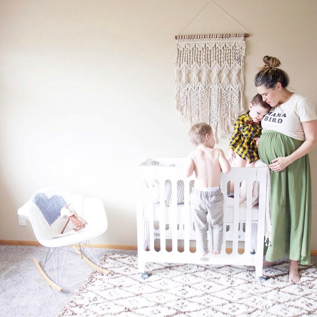 Cuna + colchón madera maciza alma mini