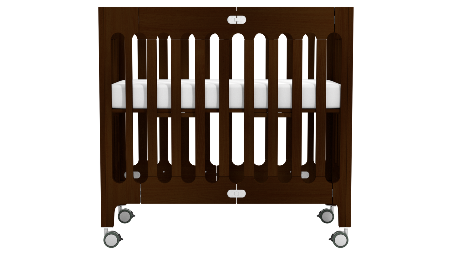 Cuna + colchón madera maciza alma mini