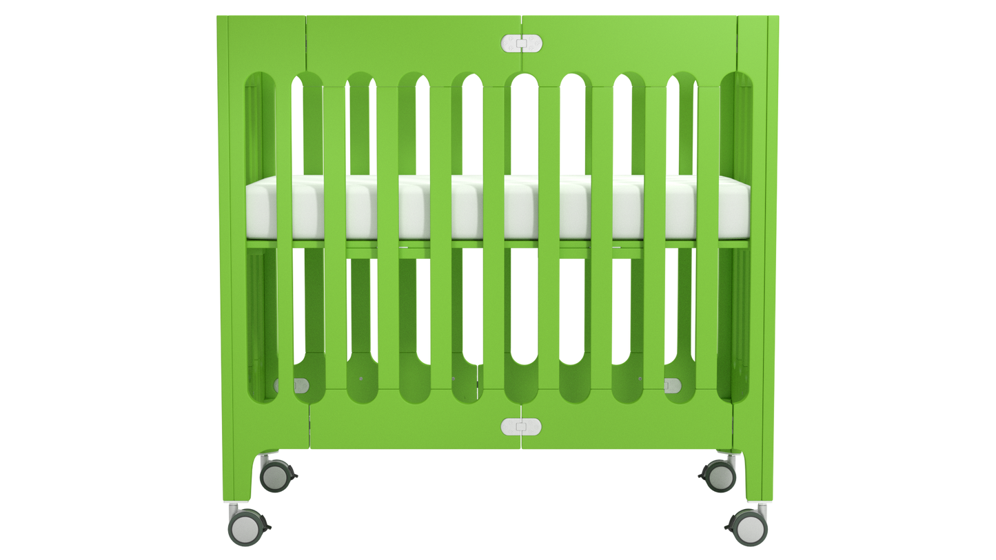 Cuna + colchón madera maciza alma mini