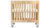 alma mini solid wood crib + mattress