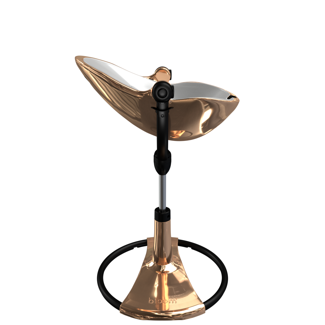 rose gold / lunar silver | variant=rose gold / lunar silver, view=cradle