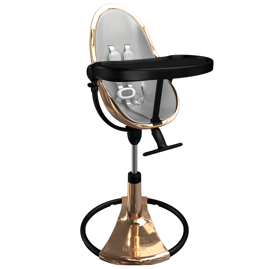 rose gold / lunar silver | variant=rose gold / lunar silver, view=highchair