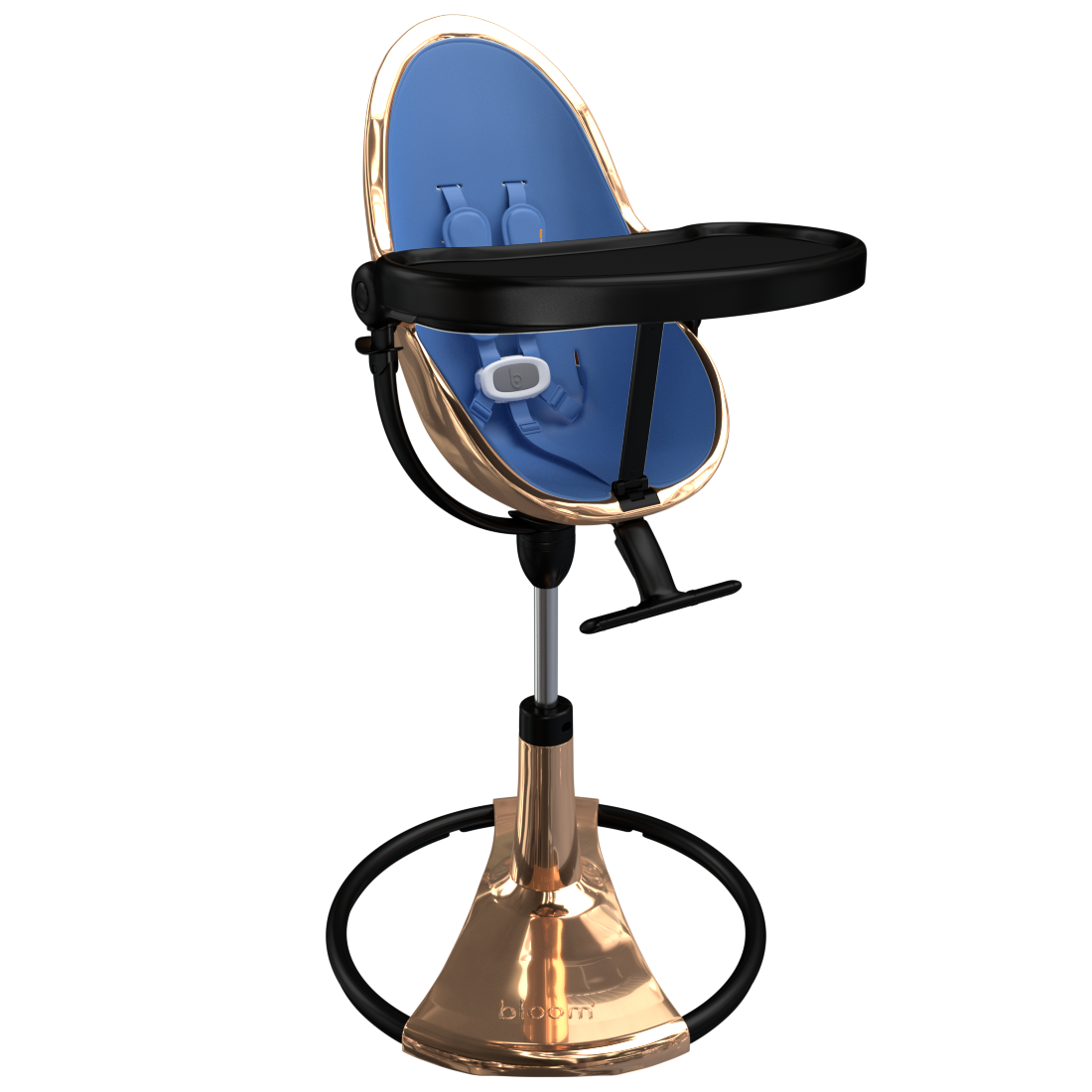 rose gold / riviera blue | variant=rose gold / riviera blue, view=highchair