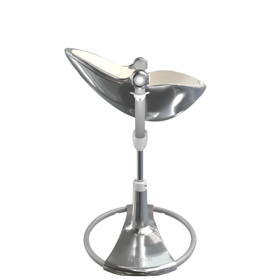 silver / coconut white | variant=silver / coconut white, view=cradle