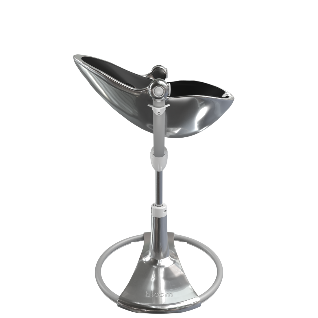 silver / midnight black | variant=silver / midnight black, view=cradle