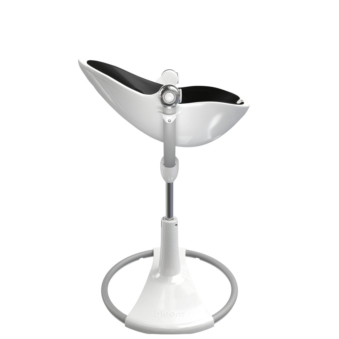 white / midnight black | variant=white / midnight black, view=cradle