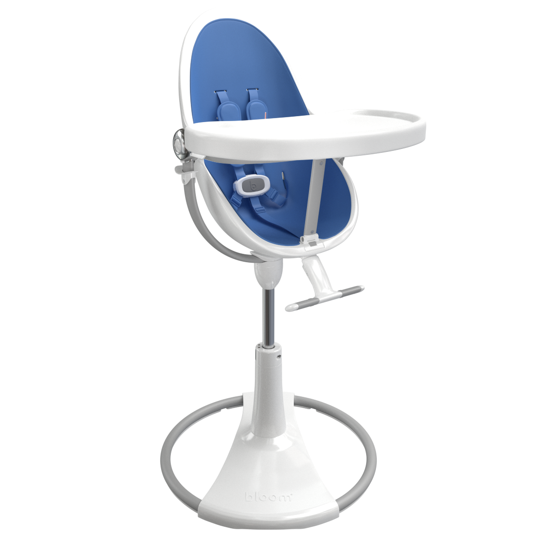 white / riviera blue | variant=white / riviera blue, view=highchair