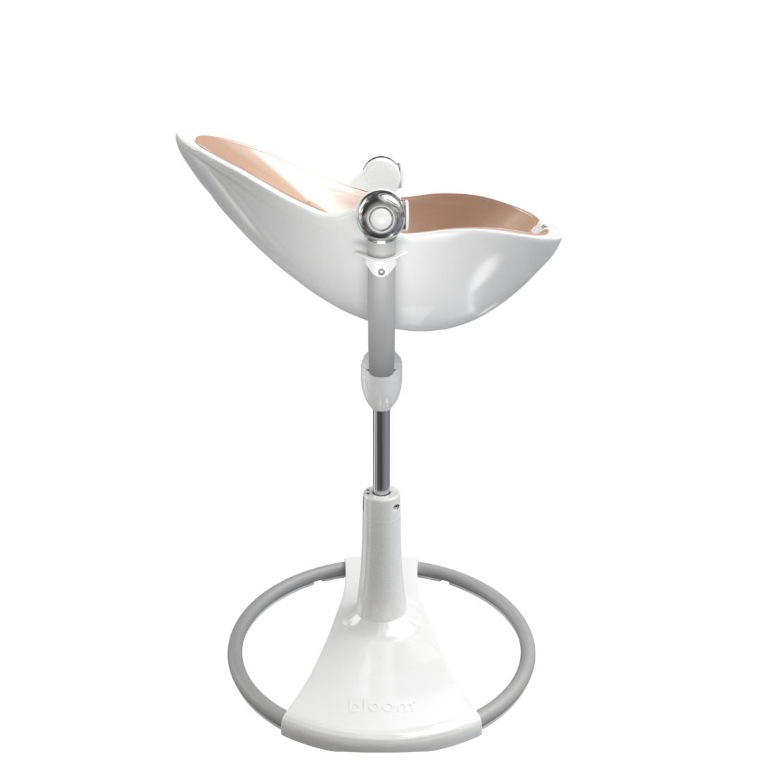 white / rose gold | variant=white / rose gold, view=cradle