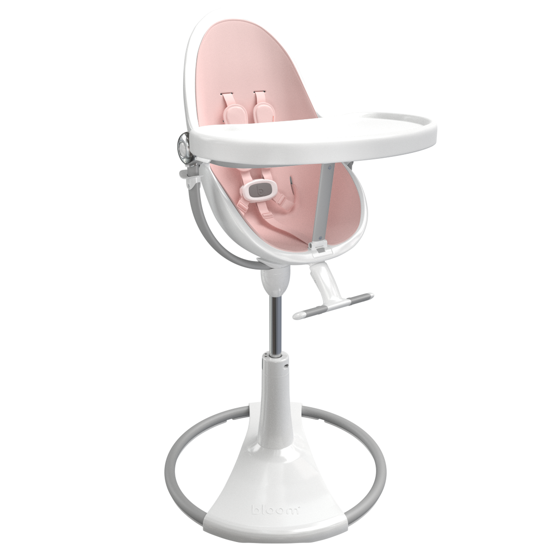 white / rosewater | variant=white / rosewater, view=highchair