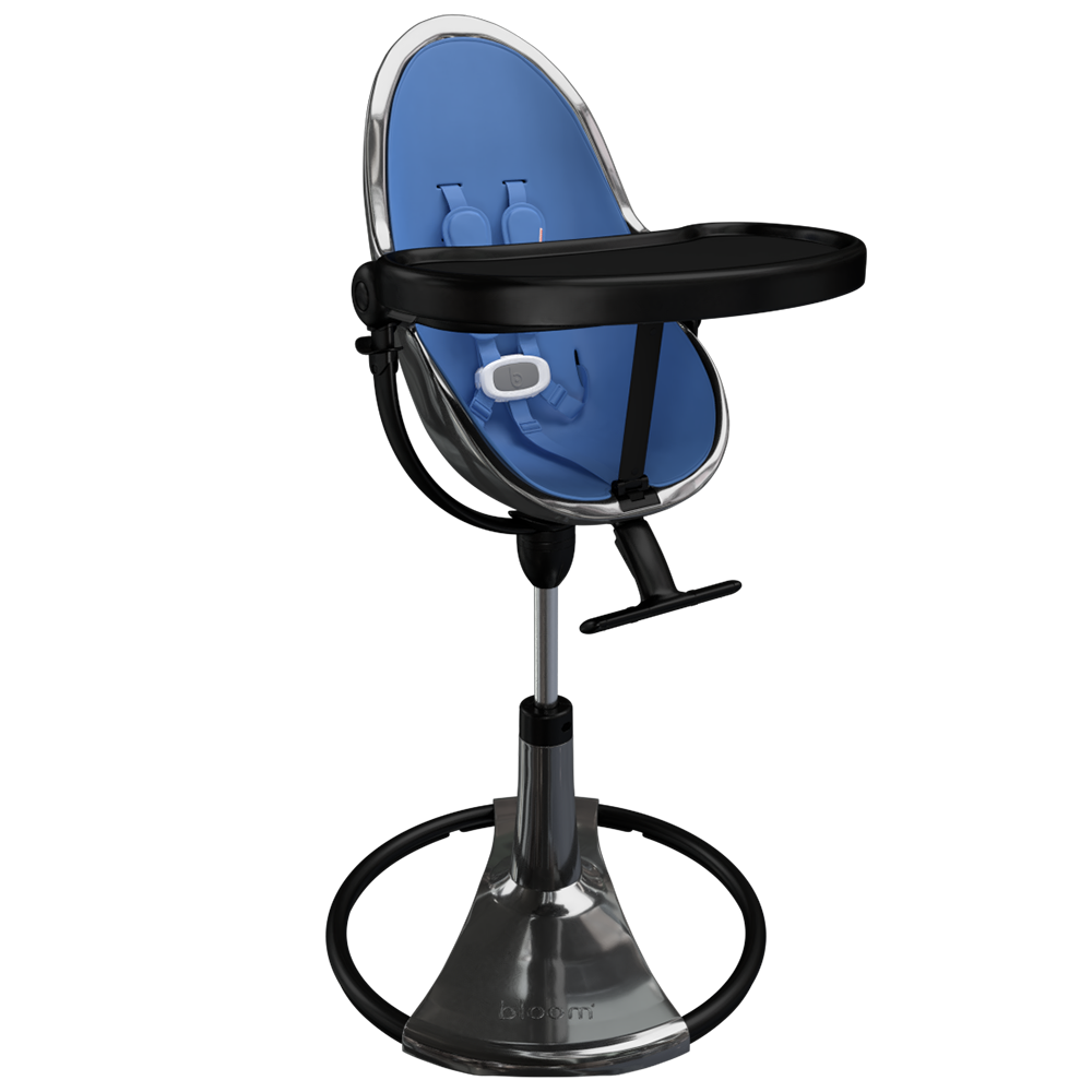 titanium / riviera blue | variant=titanium / riviera blue, view=highchair