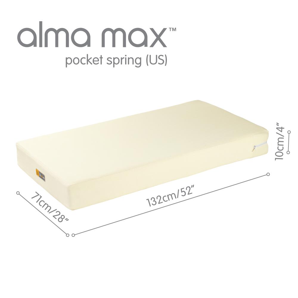alma max crib mattress